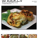 June 8, 2013 Meal Plan