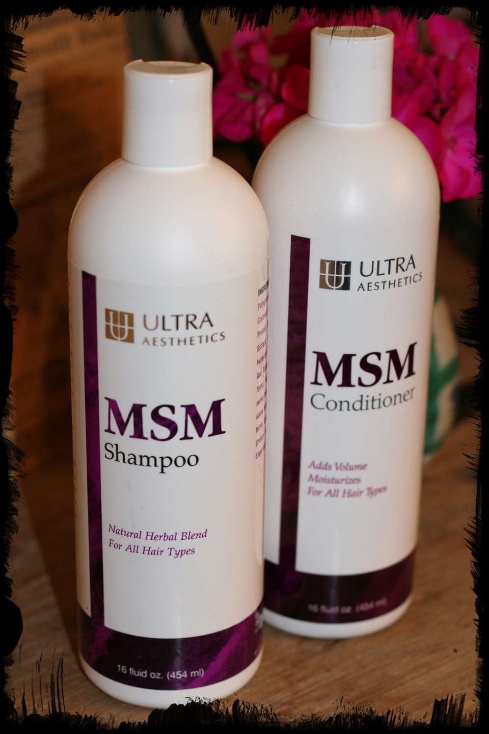 New Giveaway- MSM Shampoo and Conditioner