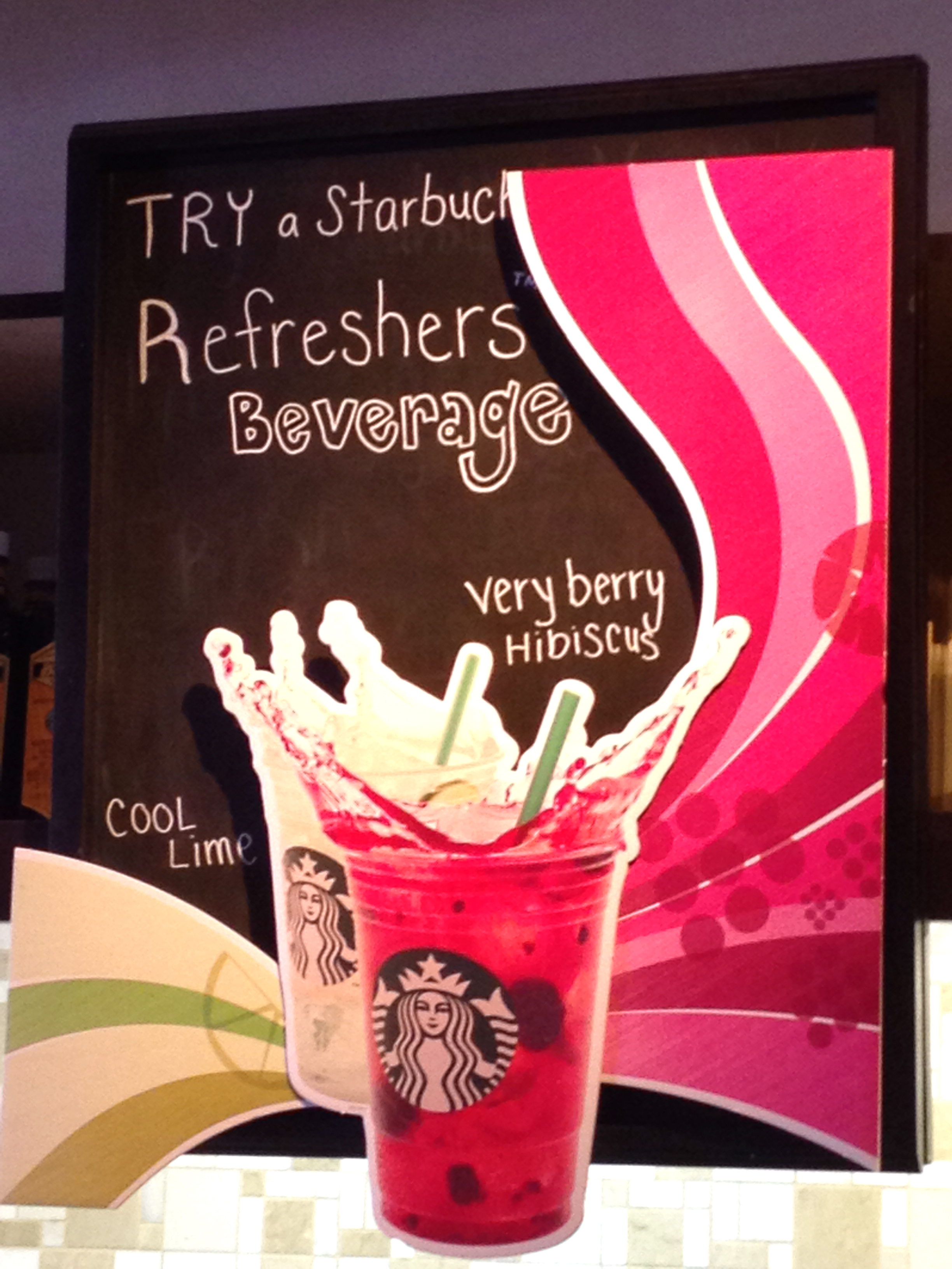 BEWARE of Starbucks “Refreshers”