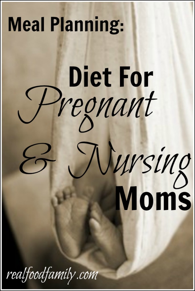 pregnant and nursing moms