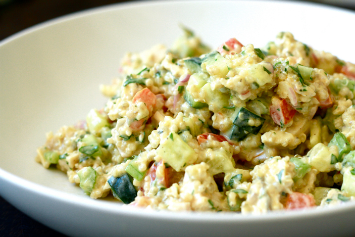 Vegetable Quinoa Salad ~ Real Food Family