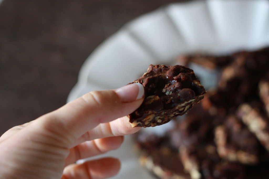 Crispy Nut Candied Pecan Chocolate Brittle ~ Real Food Family