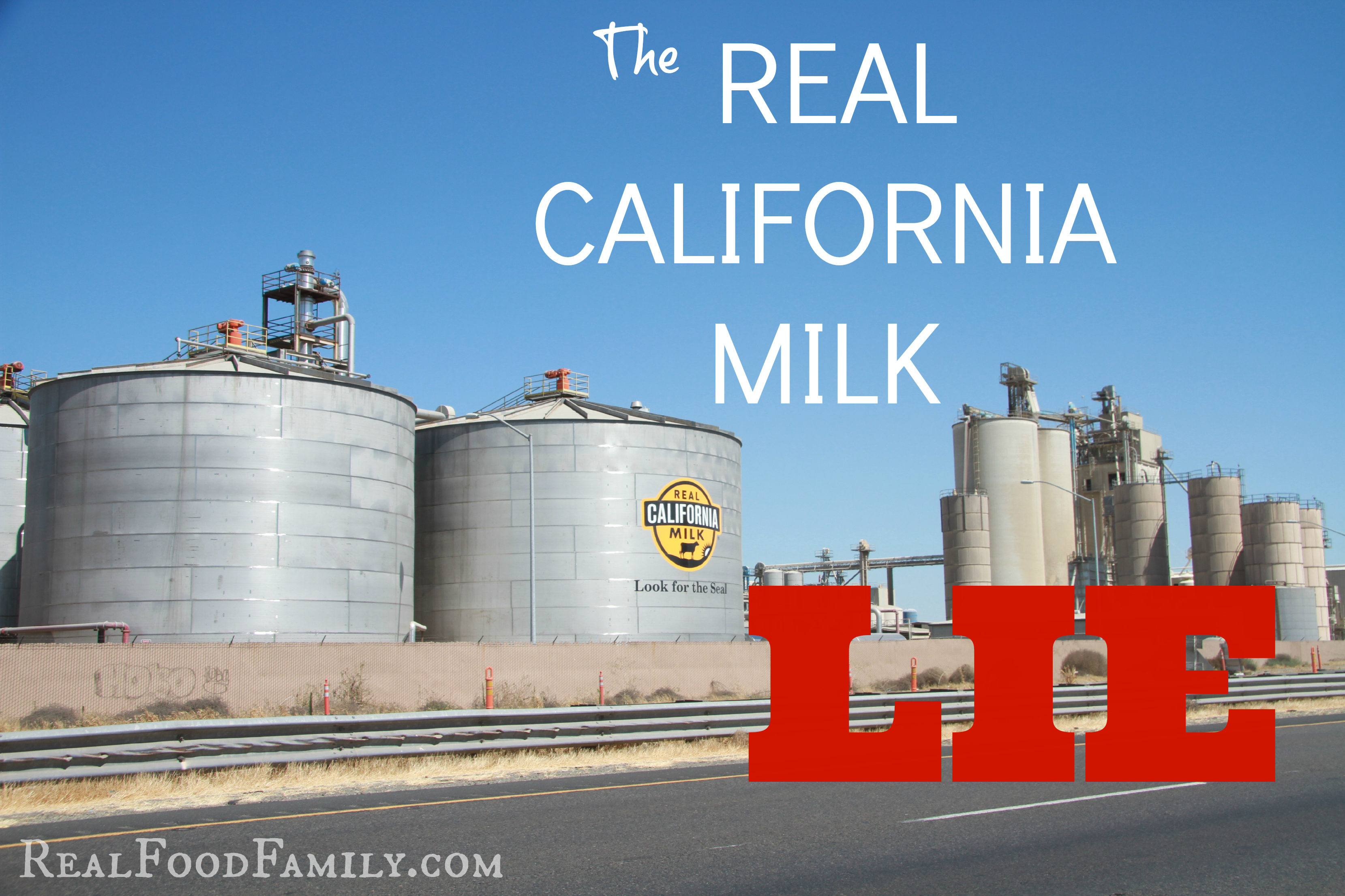 The Real CA Milk LIE