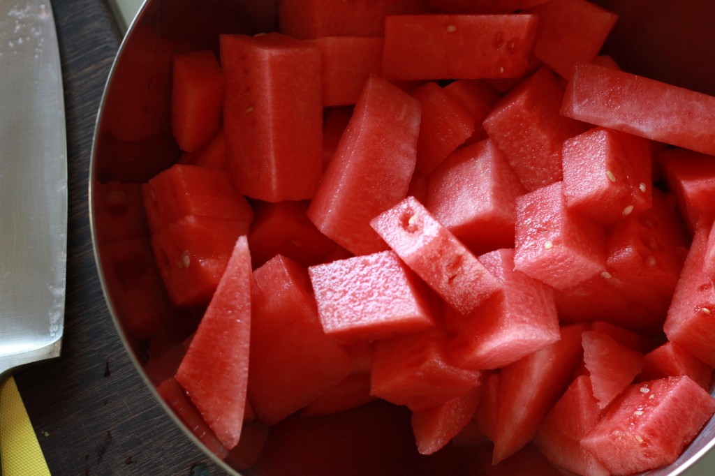 The Easiest Way to Cut a Watermelon! ~ Real Food Family #realfood #watermelon #easyrecipes