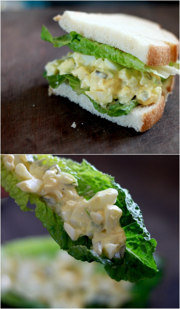 The Perfect Egg Salad with Easy Homemade Mayo and Lacto-Fermented Pickles ~ Real Food Family