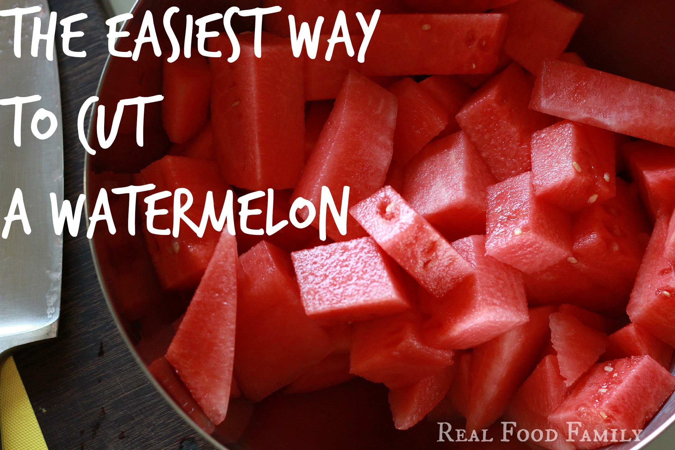 The Easiest Way to Cut a Melon!