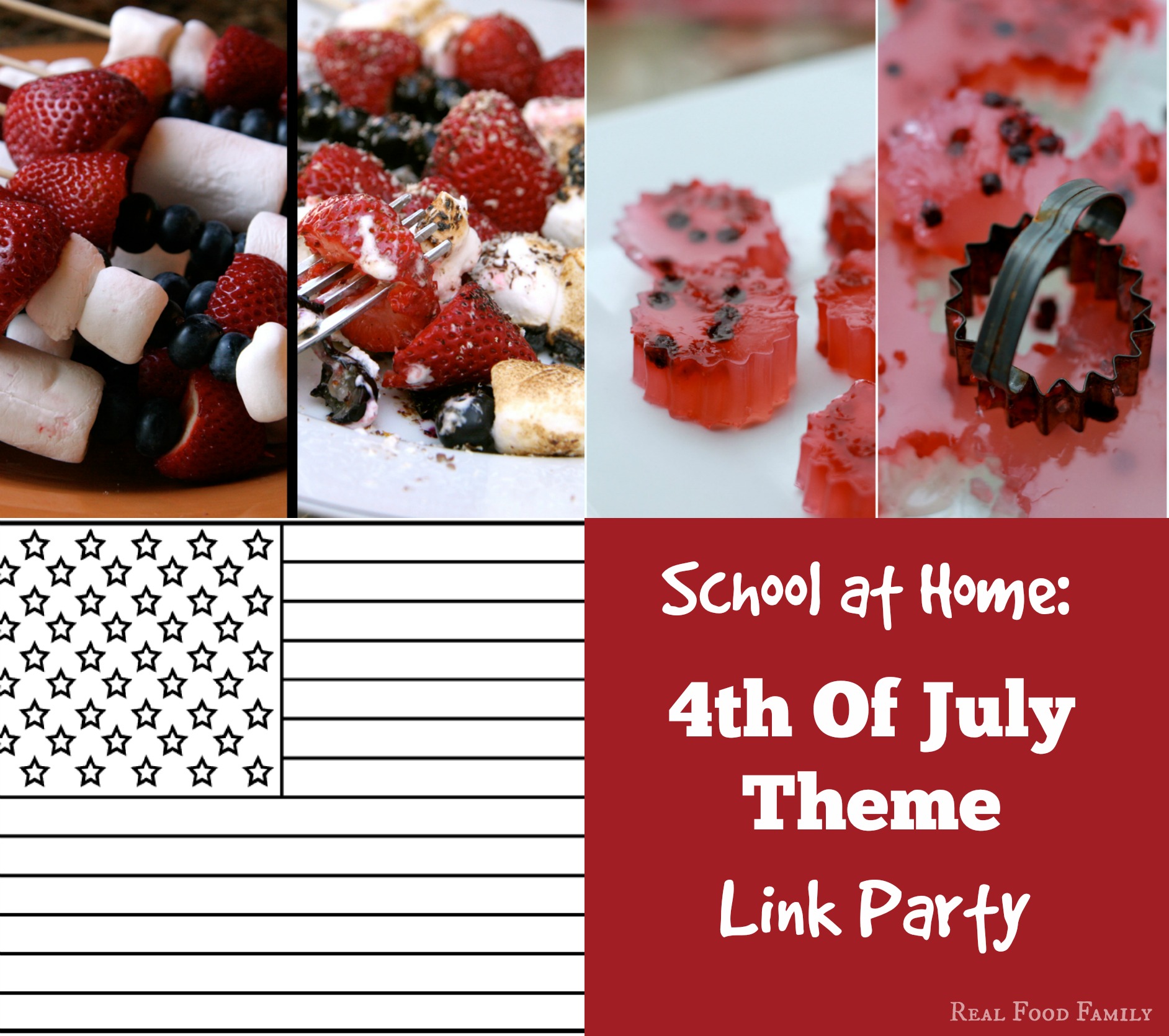 This Week’s Homeschooling Theme: Independence Day {Link Party!}