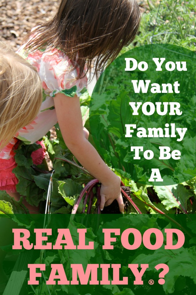 Real Food Family® University- A Step by Step Series on Adopting a REAL FOOD and Natural Living Lifestyle