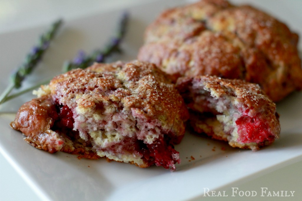 Blackberry Lavender Scones ~ Real Food Family #realfood #traditionalfood #wholefoods