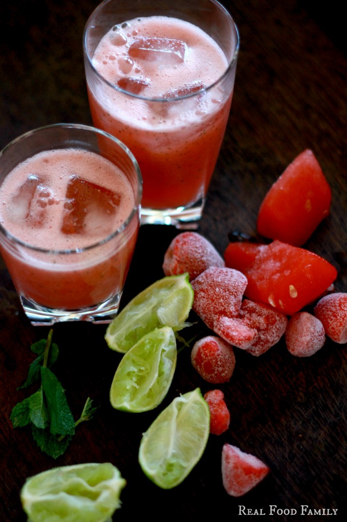 Homemade Fruit Refreshers by Real Food Family