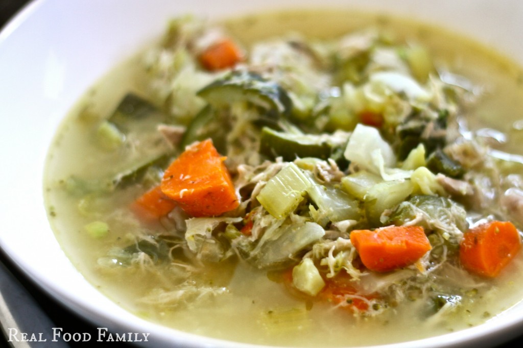 Homemade Chicken and Vegetable Soup/Stock