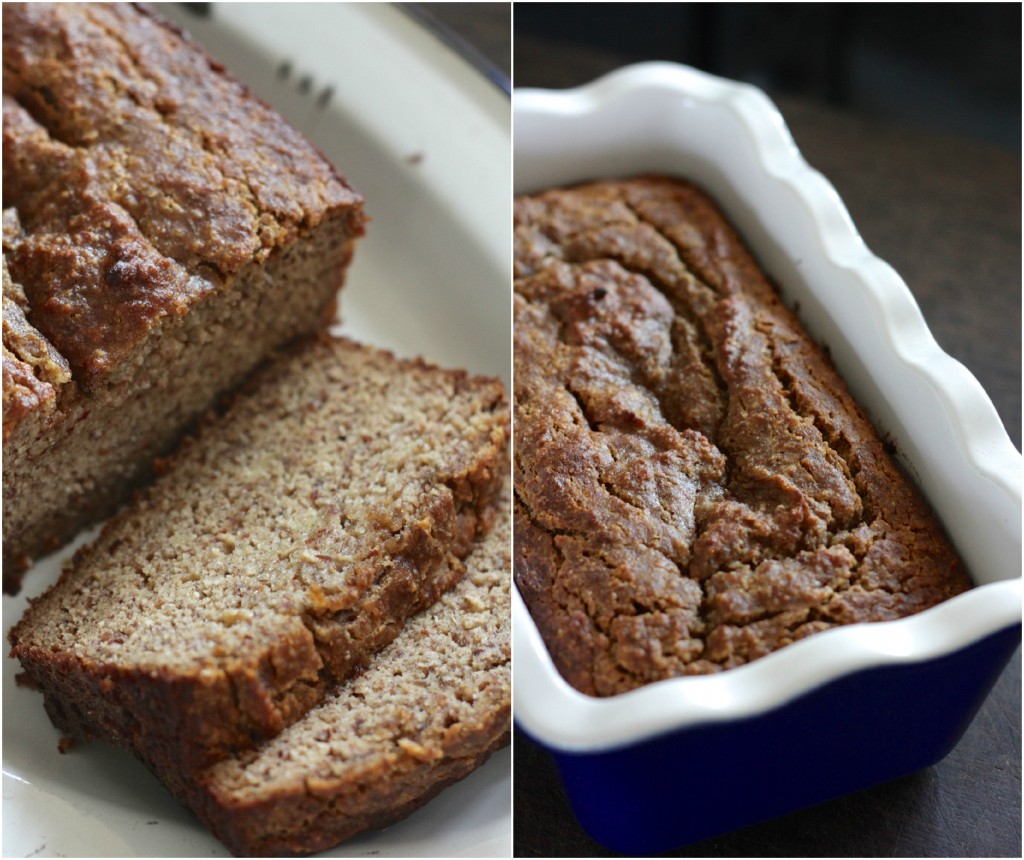 AMAZING Grain Free, Honey-Sweetened Banana Bread