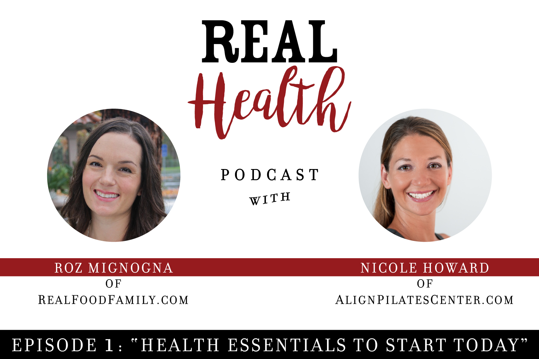 Real Health Podcast: Episode 1